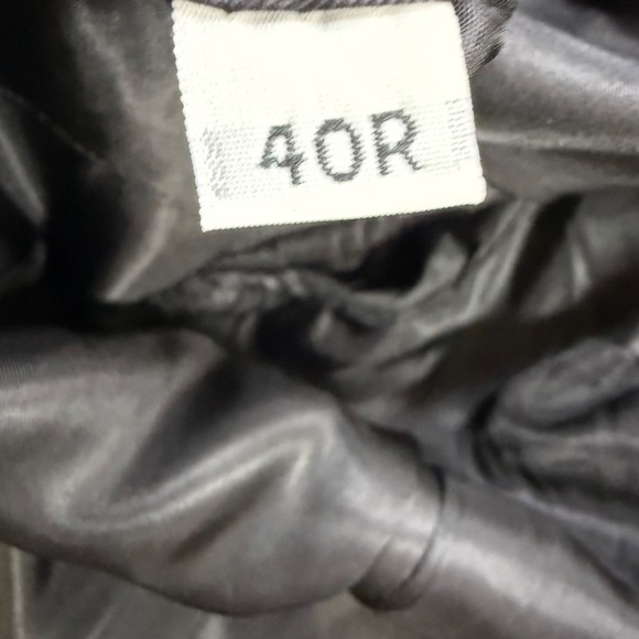 Austin Reed Wool Blend Pinstripe Suit Separates - 40R Blazer Pants Gray - Picture 6 of 16